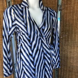Diane Von Furstenberg Jeanne wrap dress Sz12